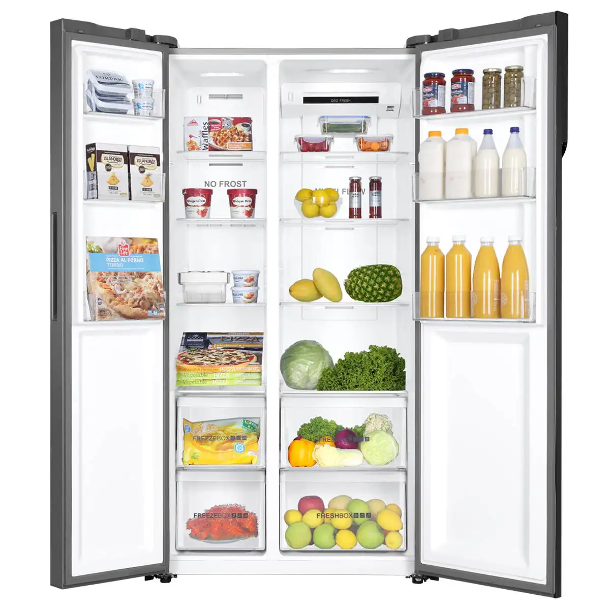 Haier 22CFT - Side by Side Digital Inverter Refrigerator 622ICG