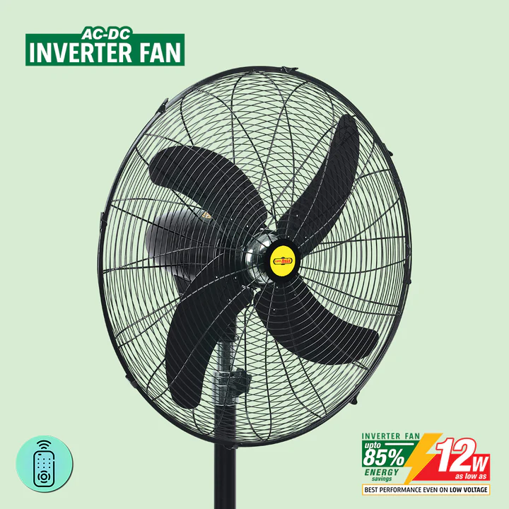 Super Asia AC/DC INV Delta Pedestal Fan