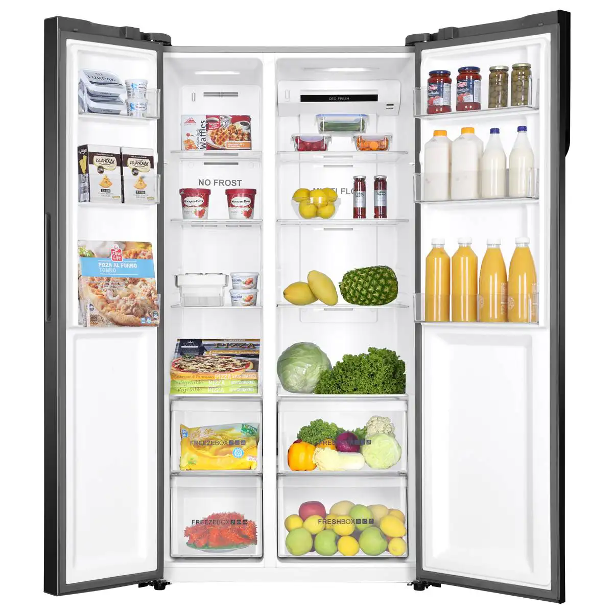 Haier 22CFT Side by Side Digital Inverter Refrigerator 622IBG