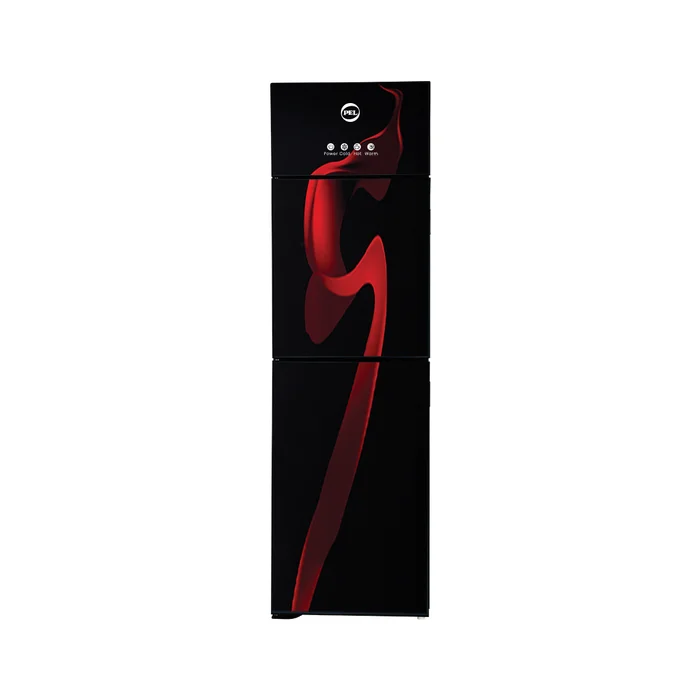 Pel 525 3Taps Curved Glass Door Water Dispenser
