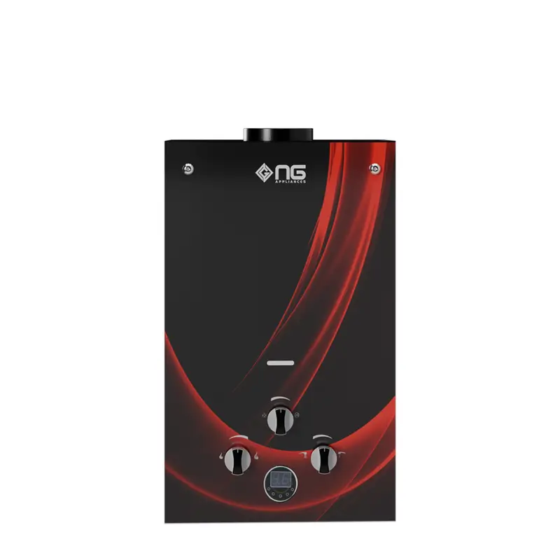 Nasgas DG-06L (Crystal / Glass) Instant Gas Geyser